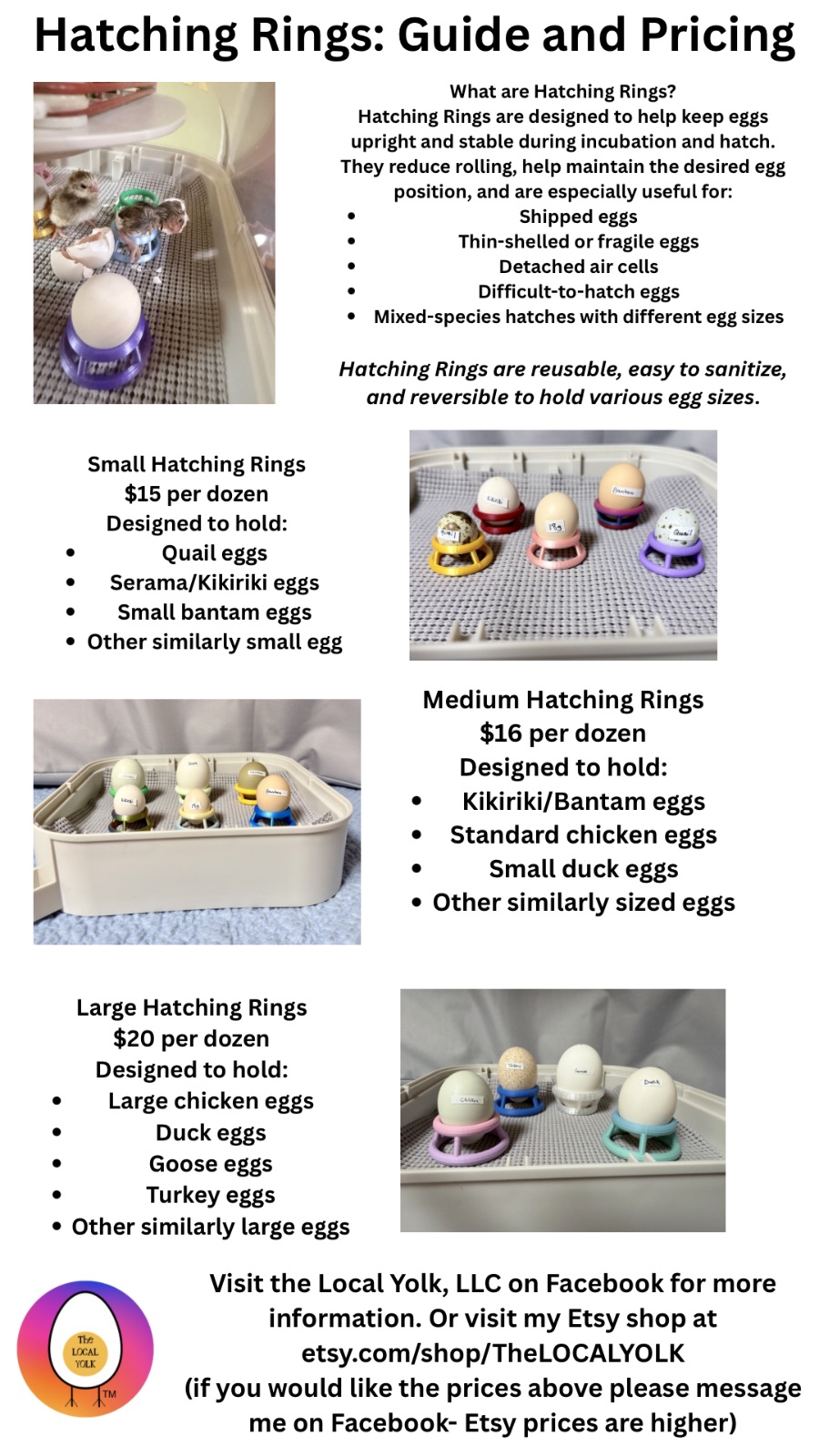 Hatching Rings (Patent Pend.)